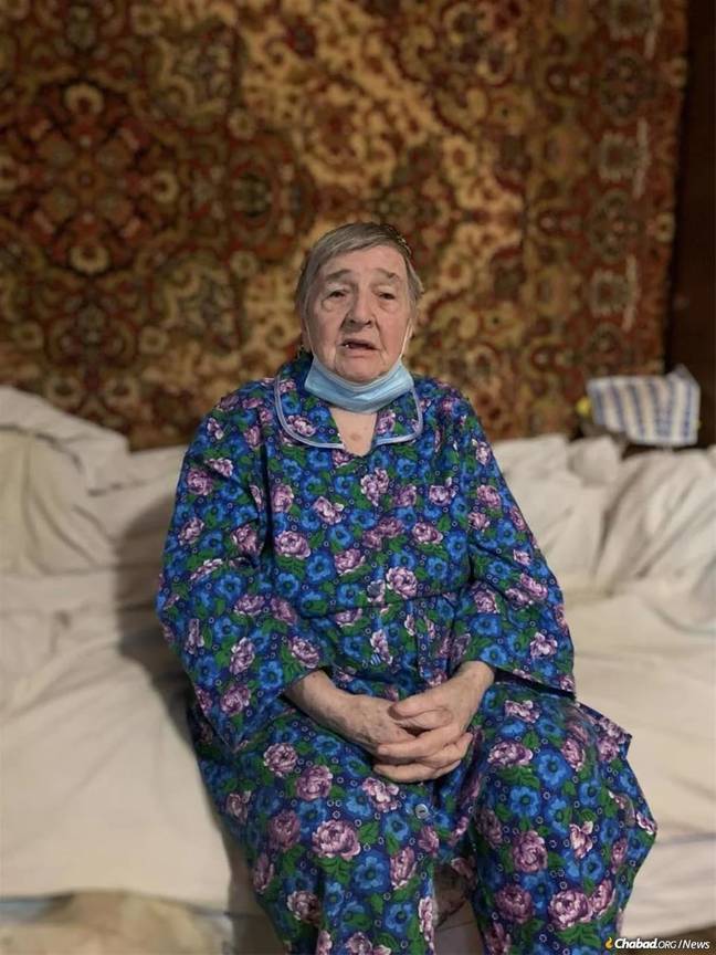 Vanda Semyonovna Obiedkova survived the Holocaust but not the Russian invasion. Credit: Chabad.org/News
