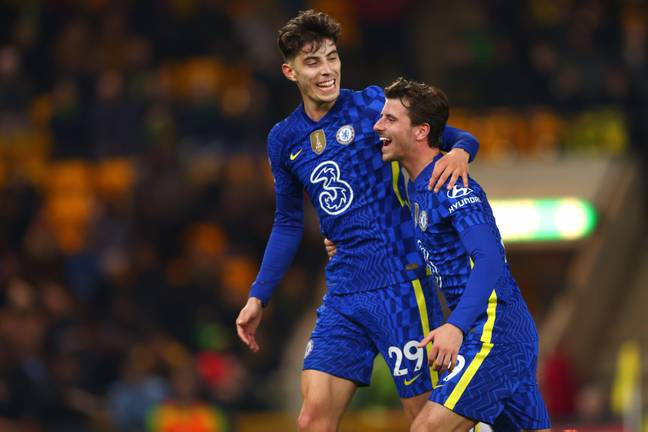 Havertz and Mount are amongst the Blues' attackers. Image: PA Images