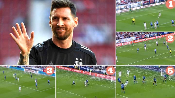 Lionel Messi Scores Five Goals Against Estonia He S Not Human