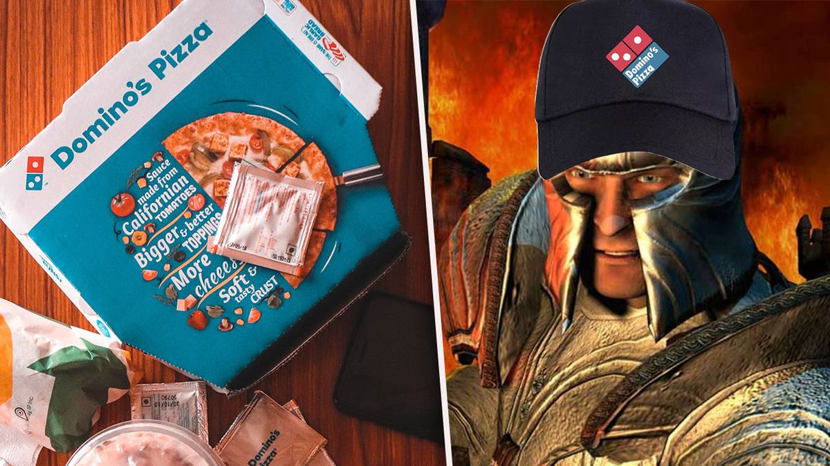 Oblivion mod lets you order Domino's Pizza to your house IRL
