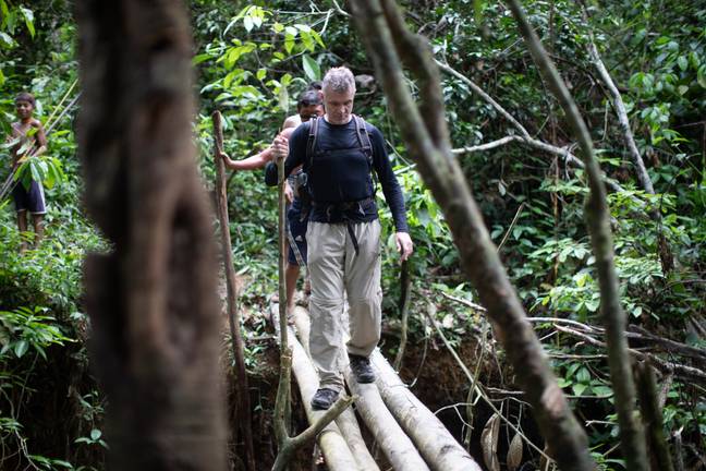 一位英国记者在亚马逊雨林中失踪。图片来源：Joao Laet/AFP通过Getty Images