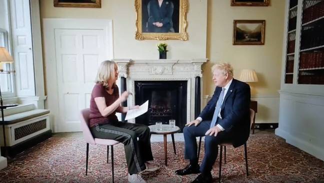 鲍里斯·约翰逊（Boris Johnson）与穆斯奈特（Mumsnet）首席执行官坐下来进行独家采访。学分：妈妈