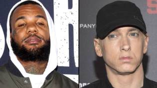该游戏掉落了10分钟的Eminem Diss曲目“黑色Slim Shady”