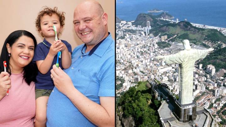 英国一家人解释了为什么他们飞往巴西去看牙医的便宜