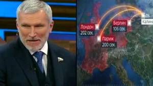 俄罗斯电视在200秒内与零幸存者一起模拟欧洲