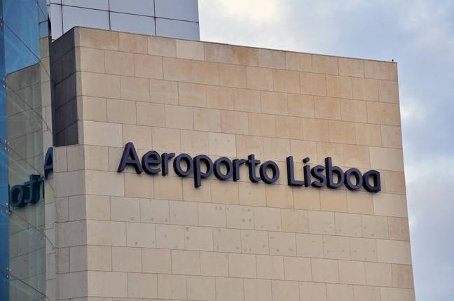 男性于5月在里斯本机场被逮捕，但现在已被释放。学分：Krasnevsky/Alamy股票照片