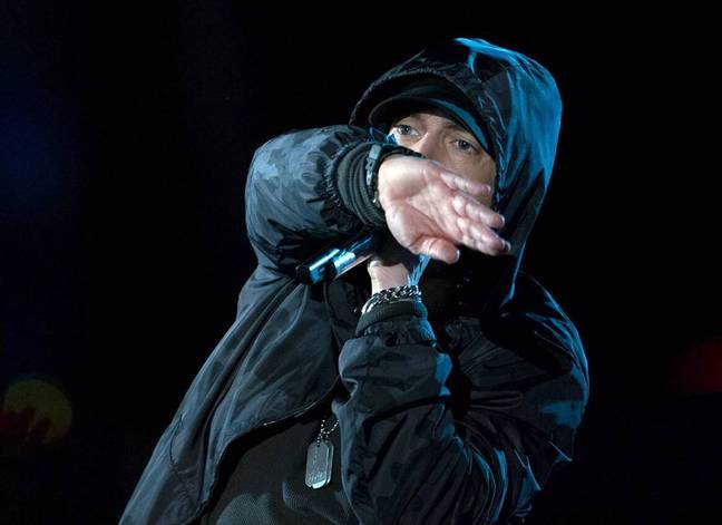 Eminem正在放弃一张新的汇编专辑。信用：Alamy