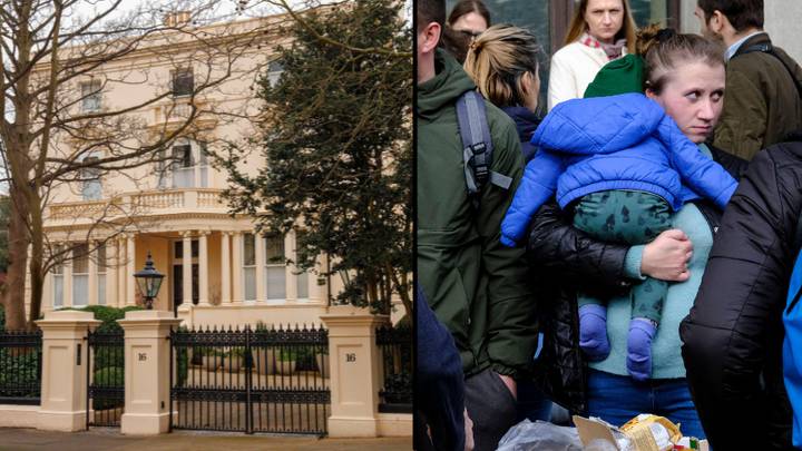 英国政府希望将无家可归的乌克兰难民安置在受批准的俄罗斯寡头的房屋中