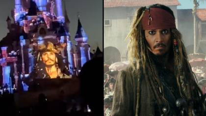诽谤胜利后，杰克·斯帕罗（Jack Sparrow）上尉的形象在巴黎迪斯尼乐园展示