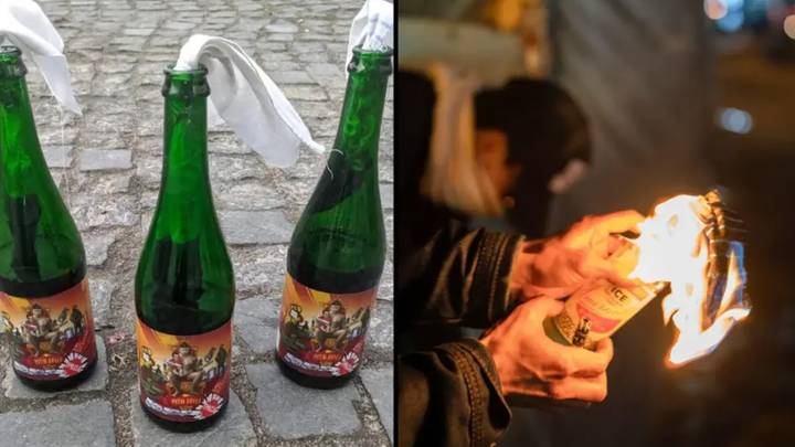 乌克兰啤酒厂从制作啤酒转变为建造Molotov鸡尾酒