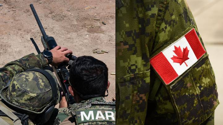 加拿大军方持有前五名中的三个确认最长的狙击手杀戮