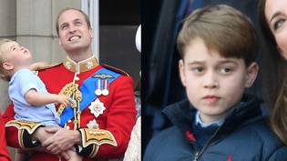 乔治王子“告诉同学”在学校里“我父亲将成为国王，所以你最好当心”“loading=