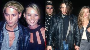 约翰尼·德普（Johnny Depp）与凯特·莫斯（Kate Moss）在一起时在酒店房间被捕