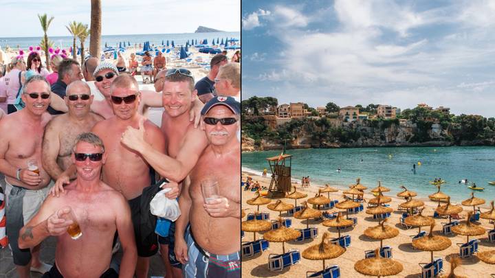 裸照英国人现在可以被两个西班牙旅游热点罚款