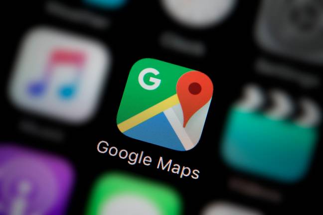 Google Maps宣布了三个新更新。信用：Alamy