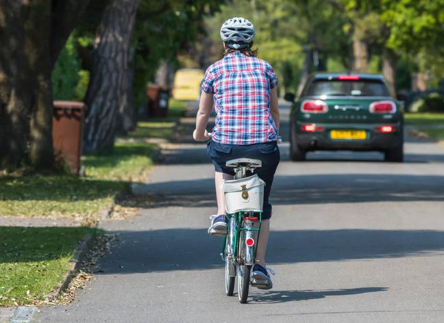 新规则也适用于骑自行车的人。信用|：Geoff Smith/Alamy Stock Photo