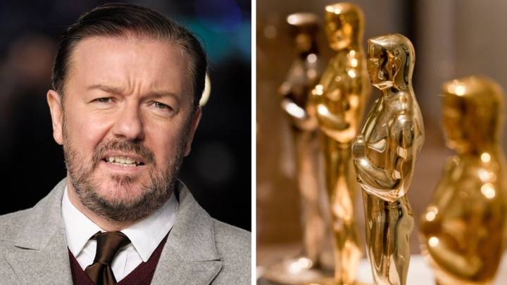 100,000英镑的Oscars礼品袋的创造者在Ricky Gervais的批评中重返