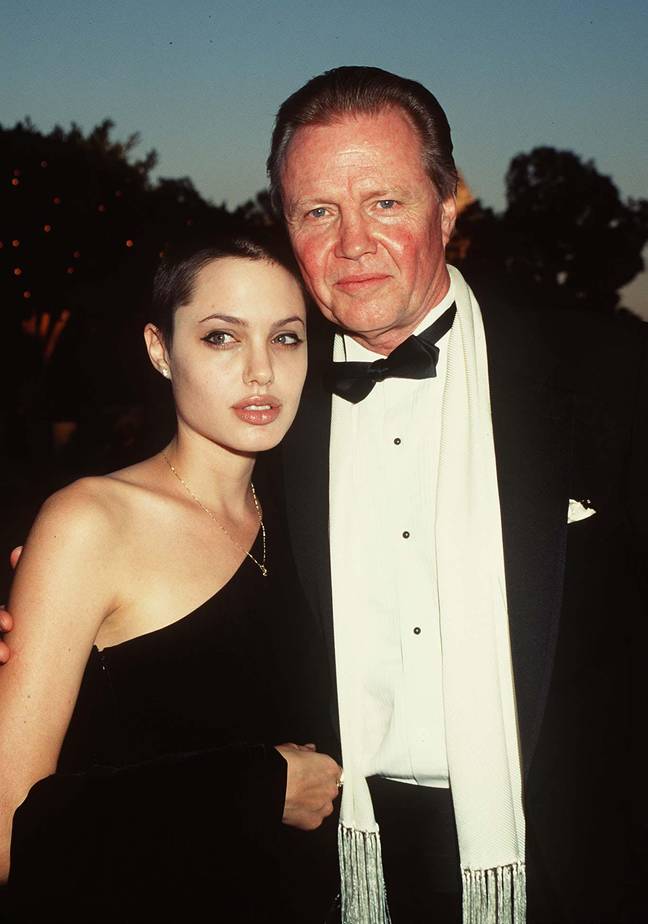 人们只是意识到乔恩·沃伊特（Jon Voight）是安吉丽娜·朱莉（Angelina Jolie）的父亲。图片来源：Tsuni/ USA/ Alamy Stock Photo