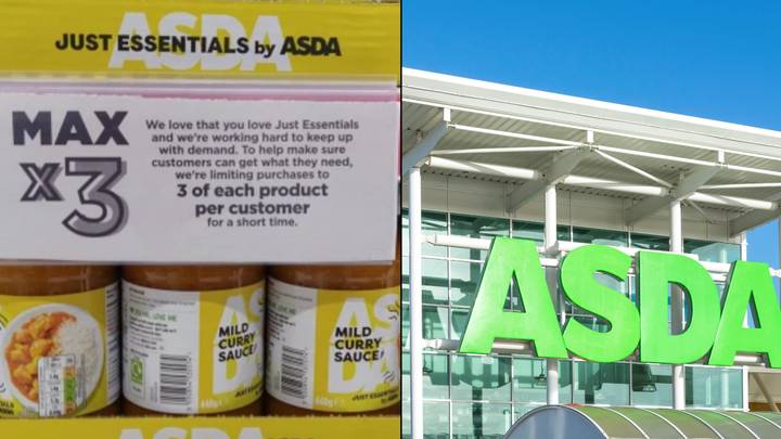 阿斯达购物者对超市的响应迅速地限制了其仅需范围的三次购买