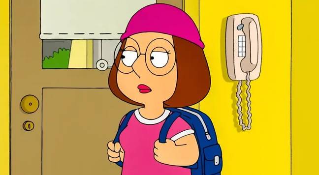 梅格（Meg）在家庭家伙中，由库尼斯（Kunis）配音。图片来源：福克斯