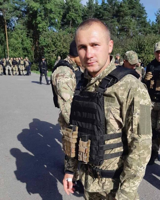 Oleg Prudky在与俄罗斯部队作斗争时，可悲的是失去了生命。学分：Instagram/@mariashka1388