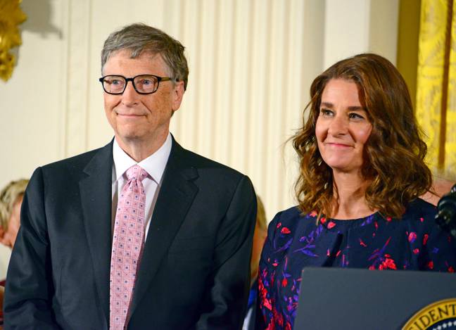 比尔和梅琳达·盖茨（Melinda Gates）在2016年。信贷：Alamy