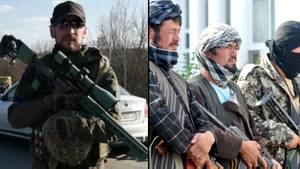 前英国军队狙击手在乌克兰说塔利班比俄罗斯人强