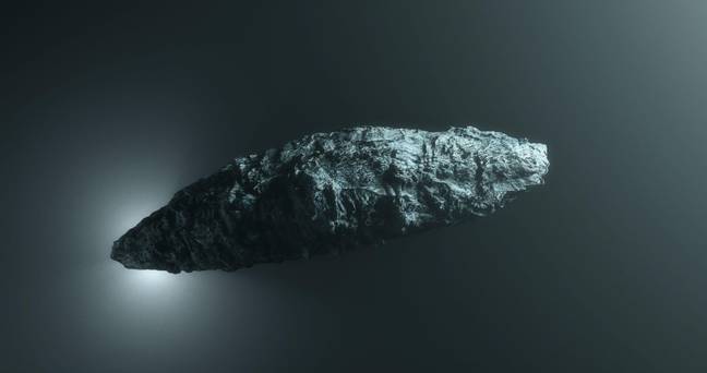Oumuama小行星 /信用：Philipp Nedomlel / Alamy。