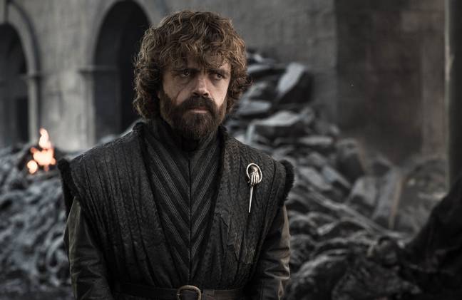 彼得·丁克拉奇（Peter Dinklage）在HBO的《权力的游戏》中饰演Tyrian Lannister。学分：HBO
