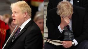 鲍里斯·约翰逊（Boris Johnson）在铂金禧年感恩节服务中给予“讽刺”圣经阅读