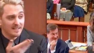 法庭在前五名主义者对Amber Heard的律师询问的回应中留下了缝线“loading=