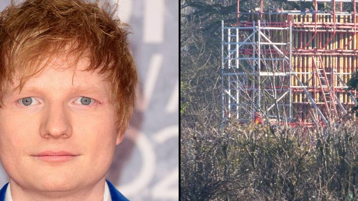 埃德·希兰（Ed Sheeran）被允许在其财产上建造埋葬室