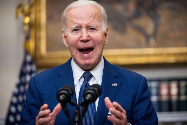 美国总统乔·拜登（Joe Biden）呼吁国会对枪支管制立法采取行动。信用：Newsc必威杯足球om/Alamy Live News