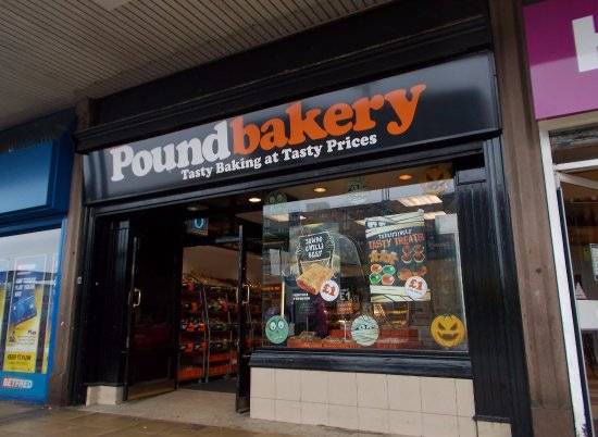 Poundbakery在博尔顿开始了，但现在有100家商店。图片来源：磅式