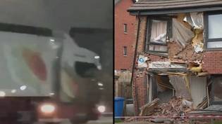 愤怒的男朋友在将卡车粉碎成前女友的房子后认罪