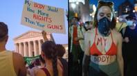 美国妇女承诺在堕胎权被推翻后进行性罢工