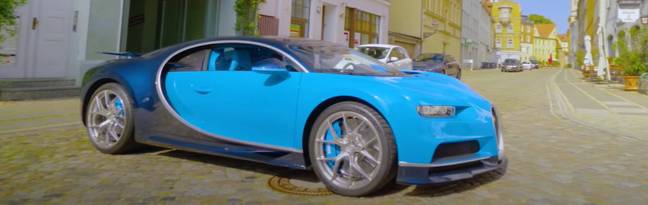 布加迪·凯龙（Bugatti Chiron）的最高速度设定为261mph。学分：CEN
