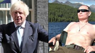 弗拉基米尔·普京（Vladimir Putin）说，看到鲍里斯·约翰逊（Boris Johnson）赤裸裸的