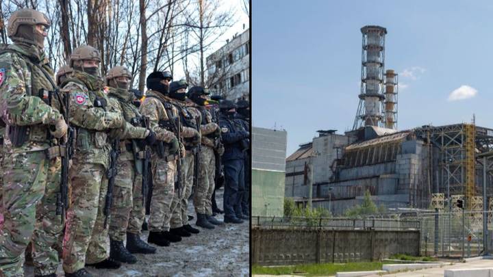 俄罗斯部队控制切尔诺贝利核电站