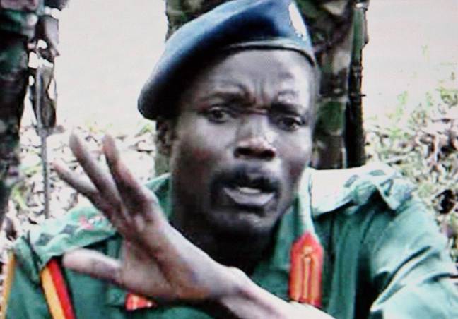 主抵抗军的约瑟夫·科尼（Joseph Kony）被指控犯有许多危害人类罪。学分：路透社/阿拉米股票照片