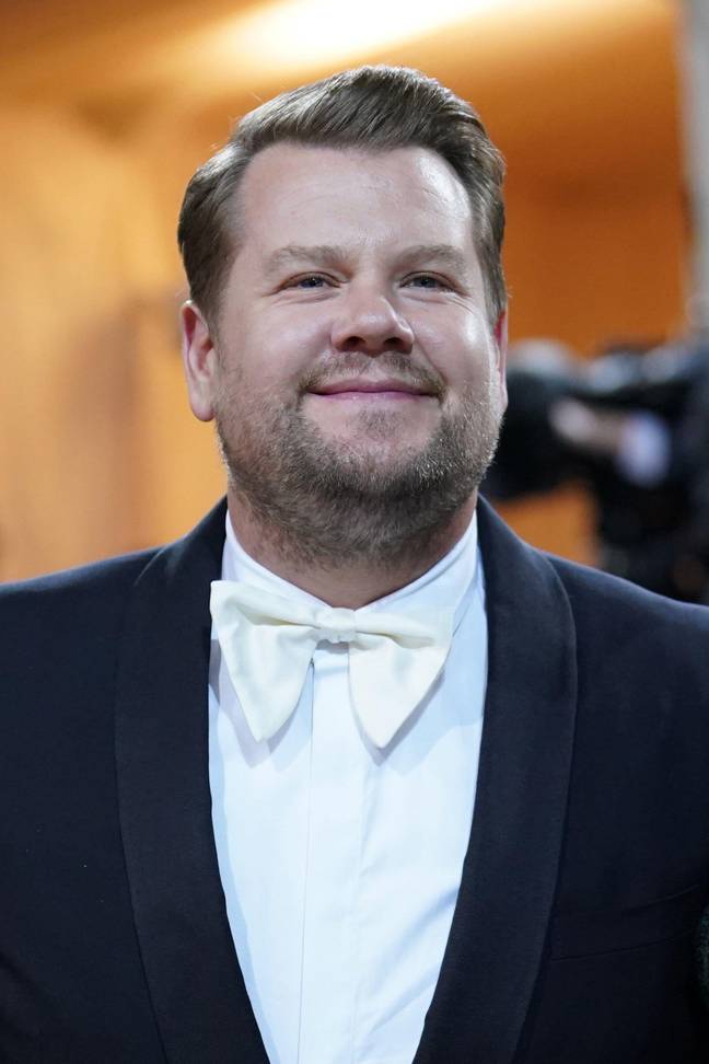 詹姆斯·科登（James Corden）今年早些时候。信用：Everett Collection Inc/Alamy Stock Photo