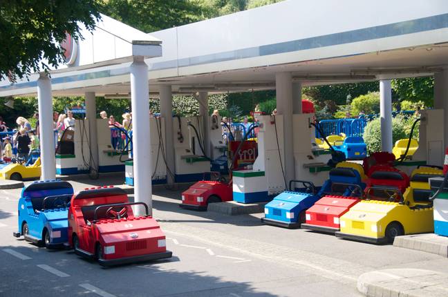 Legoland Windsor的驾驶学校。图片来源：Alamy