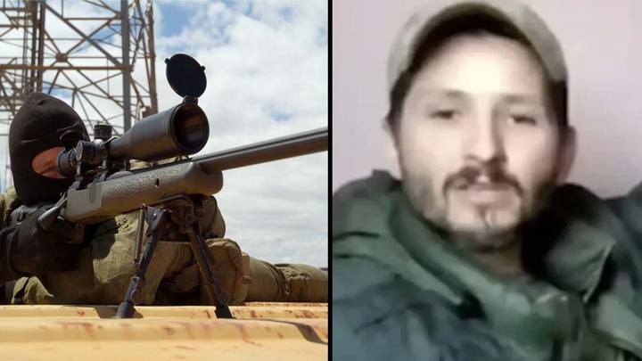 到达乌克兰的狙击手参加了世界上最长的杀戮ISIS的单位
