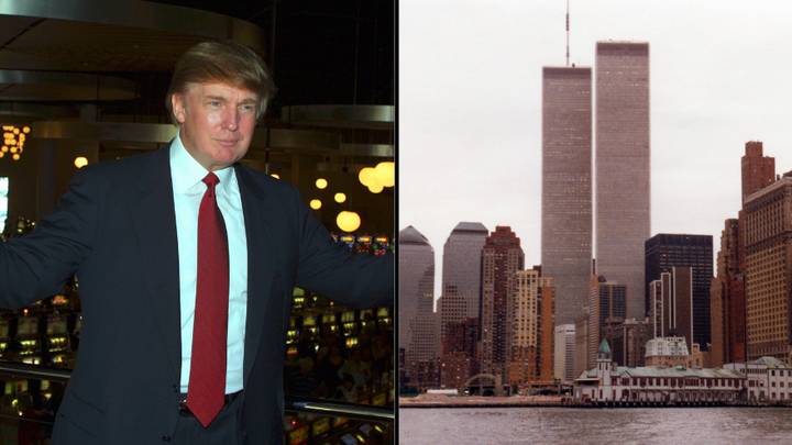 唐纳德·特朗普（Donald Trump）猛烈抨击他对9/11攻击的“最高塔”反应的剪辑。