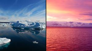 格陵兰在怪胎3天的热浪中损失了180亿吨的水