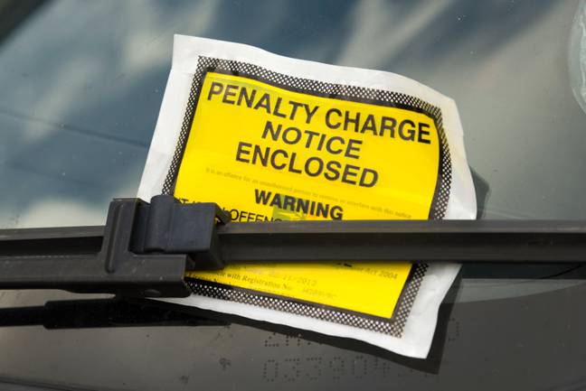 在法庭上纠正原始票后，驾驶员被罚款1,026英镑。信用：Alamy