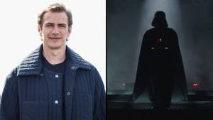 《星球大战》的球迷袭击了海顿·克里斯滕森（Hayden Christensen）的达斯·维达（Darth Vader）