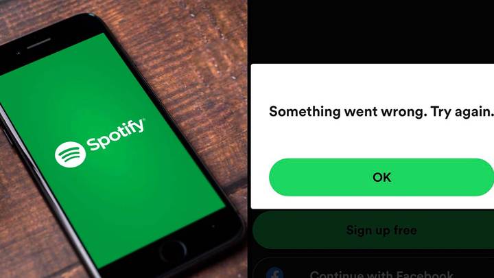 Spotify对成千上万的用户来说已经下降了