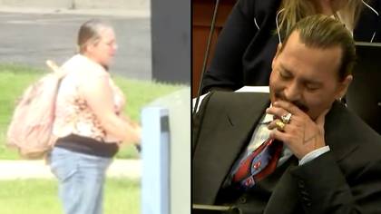 女人在法庭上大喊约翰尼·德普（Johnny Depp）是她的孩子的父亲