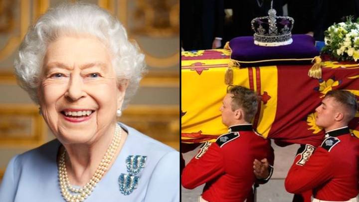 王室分享以前从未在葬礼前见过女王的照片